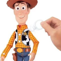 Buy ❤️ Toy Story 4 Sheriff Woody Deluxe Pull String Action Figure [Over 30 Sayings] (Pre-Order ships January) ⌛ -Mezco Toyz Shop 064442645762 inset2