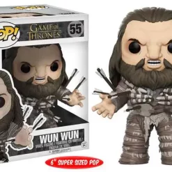 Promo 👏 Funko POP! Game of Thrones Wun Wun 6-Inch Vinyl Figure #55 [Super-Size] 🛒
