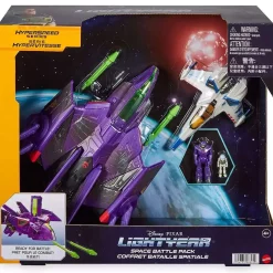 Flash Sale ⭐ Disney / Pixar Lightyear Movie Hyperspeed Series Space Battle Pack Exclusive Vehicle & Mini Figure 2-Pack ⭐