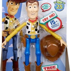 Cheapest 🔔 Toy Story 4 True Talkers Woody Action Figure [25th Anniversary] ⌛