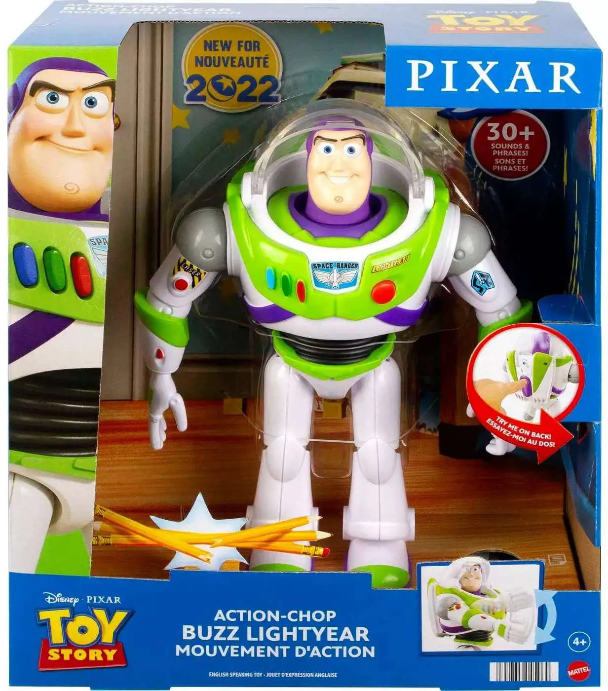 Best Pirce 💯 Toy Story 4 Action-Chop Buzz Lightyear Action Figure with Sound 🧨 1 Best Pirce 💯 Toy Story 4 Action-Chop Buzz Lightyear Action Figure with Sound 🧨