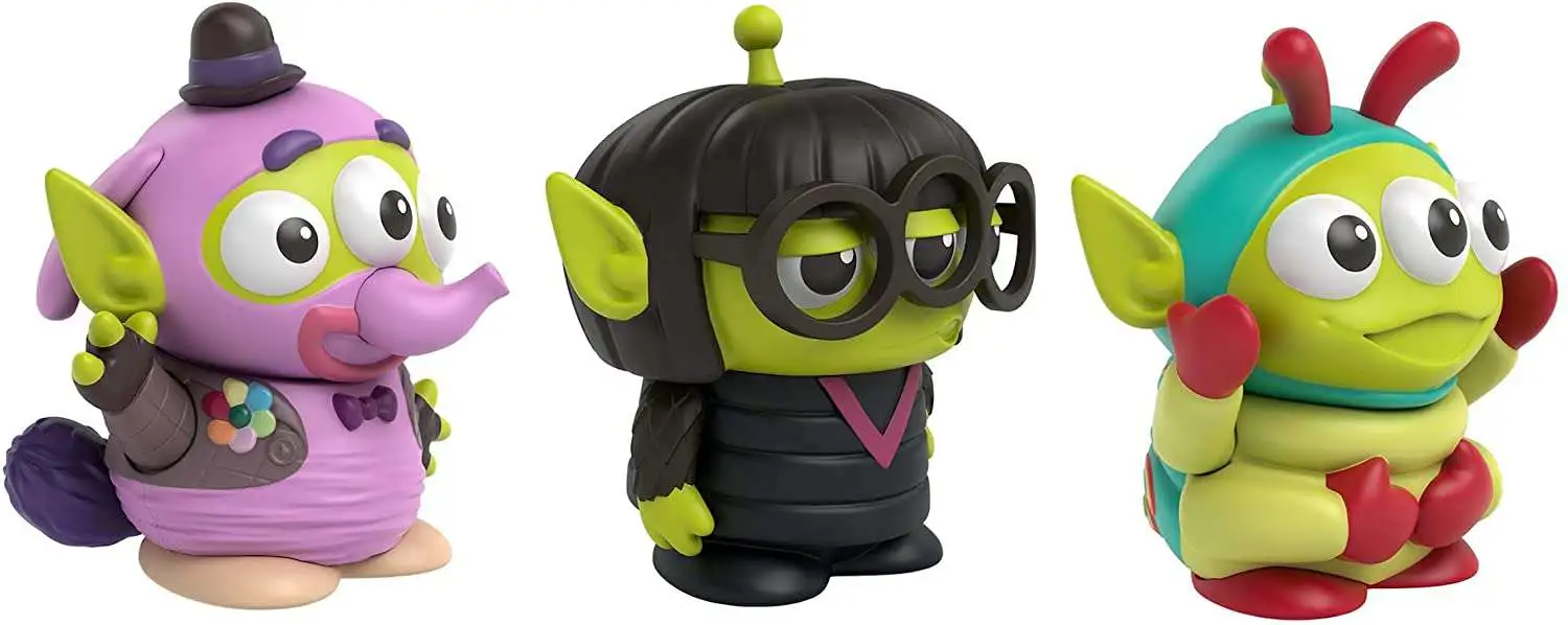Cheapest 𧨠Disney / Pixar Toy Story Alien Remix Bing Bong, Edna Mode & Heimlich 3-Inch Mini Figure 3-Pack π 2 Cheapest 𧨠Disney / Pixar Toy Story Alien Remix Bing Bong, Edna Mode & Heimlich 3-Inch Mini Figure 3-Pack π - Image 2
