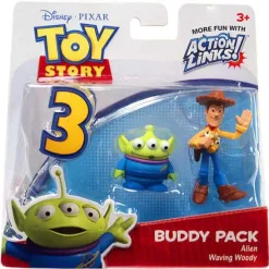 Best reviews of ⭐ Toy Story 3 Action Links Buddy Pack Alien & Waving Woody Mini Figure 2-Pack 🔔