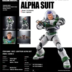 Buy 🌟 Disney Lightyear Movie S.H. Figuarts Buzz Lightyear Action Figure [Alphasuit] 🛒 -Mezco Toyz Shop bas63460 inset4