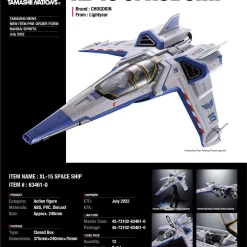 Wholesale π Disney Lightyear Movie Chogokin XL-15 Spaceship 9.4-Inch Die Cast Vehicle β 7 Wholesale π Disney Lightyear Movie Chogokin XL-15 Spaceship 9.4-Inch Die Cast Vehicle β -Mezco Toyz Shop bas63461 inset3