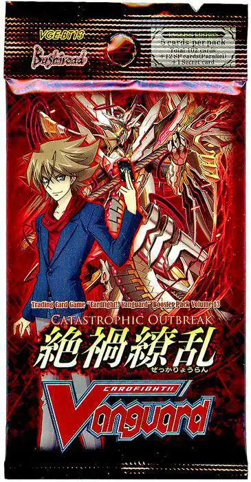 Top 10 β Cardfight Vanguard Trading Card Game Catastrophic Outbreak Booster Pack VGE-BT13 π₯° 1 Top 10 β Cardfight Vanguard Trading Card Game Catastrophic Outbreak Booster Pack VGE-BT13 π₯°