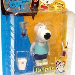 Promo ⭐ Family Guy Series 3 Jasper Action Figure [Blue 🥰 Shirt] ⭐