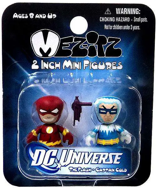 Discount ❤️ DC Mini Mez-Itz Series 2 The Flash & Captain Cold 2-Inch Vinyl Figure 2-Pack ❤️ 1 Discount ❤️ DC Mini Mez-Itz Series 2 The Flash & Captain Cold 2-Inch Vinyl Figure 2-Pack ❤️