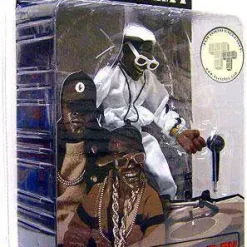 Coupon 🌟 Public Enemy Rap Stars Flava Flav Action Figure [Black & White] ✔️