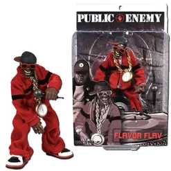 Brand new 🎉 Public Enemy Rap Stars Flava Flav Action Figure ⌛