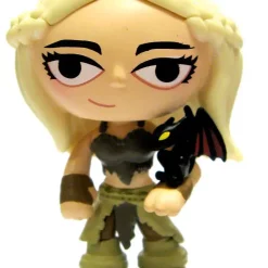 Budget 🌟 Funko Game of Thrones Series 1 Mystery Minis Daenerys Targaryen 1/24 Rare Mystery Minifigure [Drogon Version Loose] 🎁