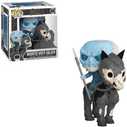 Deals 🧨 Funko Game of Thrones POP! Rides Mounted White Walker Vinyl Figure #60 🔥