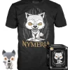 Discount 😀 Funko Game of Thrones POP! Tees Nymeria Exclusive Vinyl Figure & T-Shirt [X-Large] 🌟