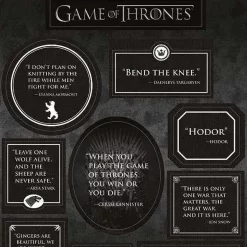 Best reviews of 💯 Game of Thrones Quotes Magnet Set 🔥