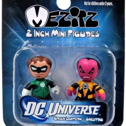 Outlet β DC Green Lantern Mini Mez-Itz Series 1 Hal Jordan & Sinestro 2-Inch Vinyl Figure 2-Pack π―
