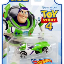 Cheapest 👍 Toy Story 4 Hot Wheels Buzz Lightyear Diecast Car #2/8 ⌛