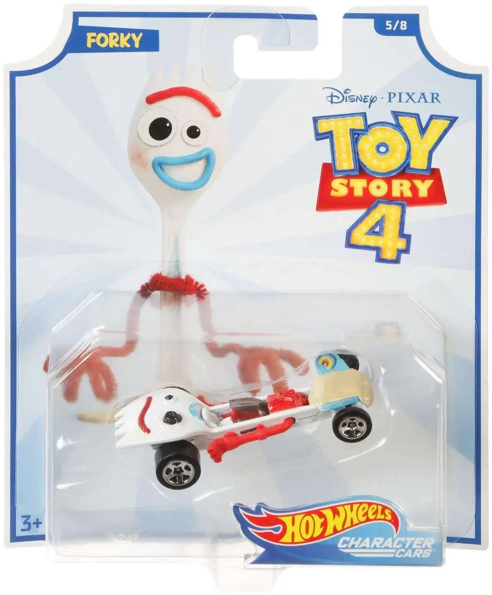 Outlet β€οΈ Toy Story 4 Hot Wheels Forky Diecast Car #5/8 π₯ 1 Outlet β€οΈ Toy Story 4 Hot Wheels Forky Diecast Car #5/8 π₯