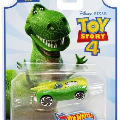 Hot Sale ⌛ Toy Story 4 Hot Wheels Rex Diecast Car #4/8 🔥