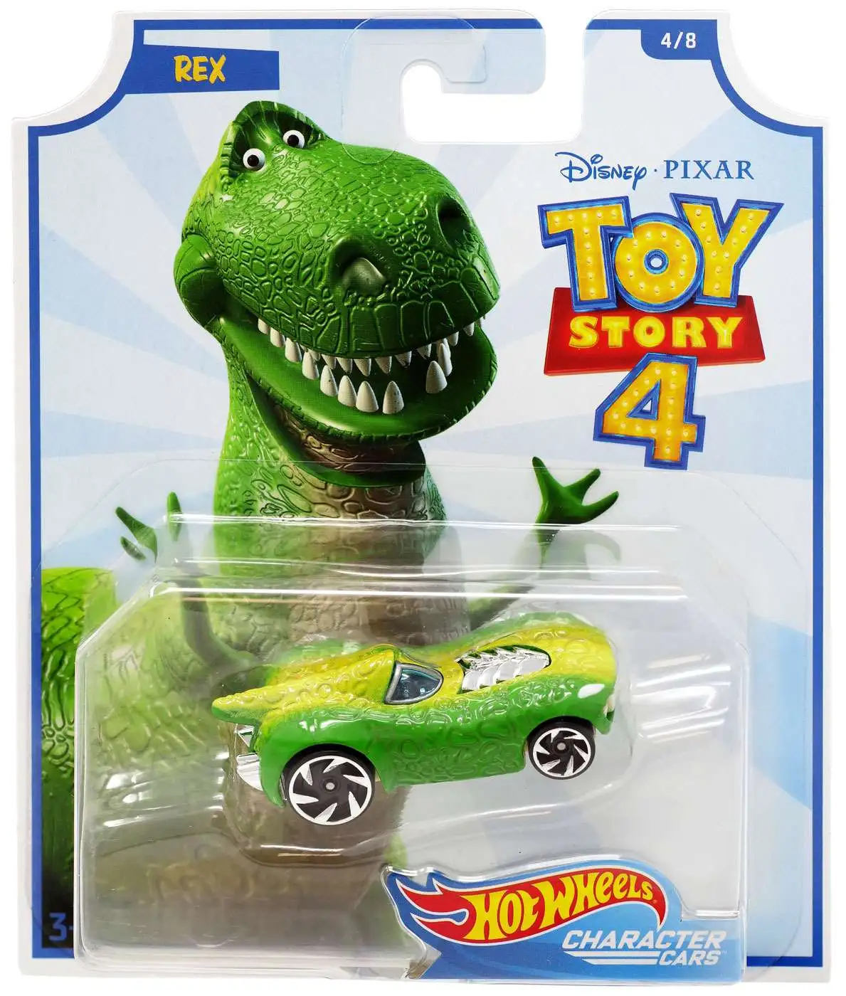 Hot Sale β Toy Story 4 Hot Wheels Rex Diecast Car #4/8 π₯ 1 Hot Sale β Toy Story 4 Hot Wheels Rex Diecast Car #4/8 π₯
