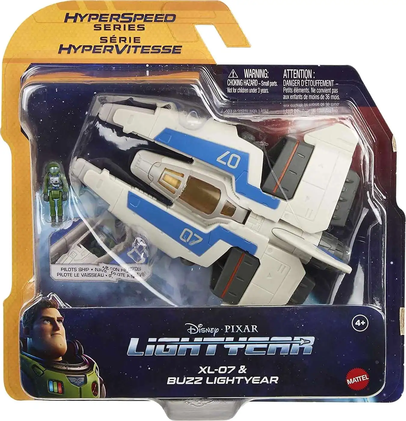 New π Disney / Pixar Lightyear Movie Hyperspeed Series XL-07 & Buzz Lightyear Vehicle β 1 New π Disney / Pixar Lightyear Movie Hyperspeed Series XL-07 & Buzz Lightyear Vehicle β