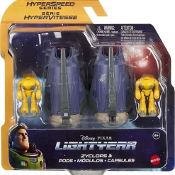 Hot Sale β€οΈ Disney / Pixar Lightyear Movie Hyperspeed Series Zyclops & Pods Vehicle π₯°