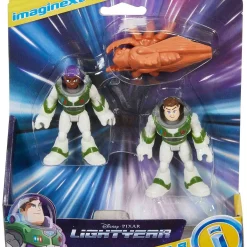 Promo π Disney / Pixar Lightyear Movie Imaginext Space Range Alpha Buzz Lightyear & Alisha Hawthorne Figure 2-Pack βοΈ
