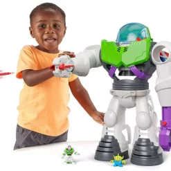 Brand new ❤️ Fisher Price Disney / Pixar Imaginext Toy Story 4 Buzz Lightyear Robot Playset ✨ 8 Brand new ❤️ Fisher Price Disney / Pixar Imaginext Toy Story 4 Buzz Lightyear Robot Playset ✨ -Mezco Toyz Shop imaginextbuzzrobot inset3