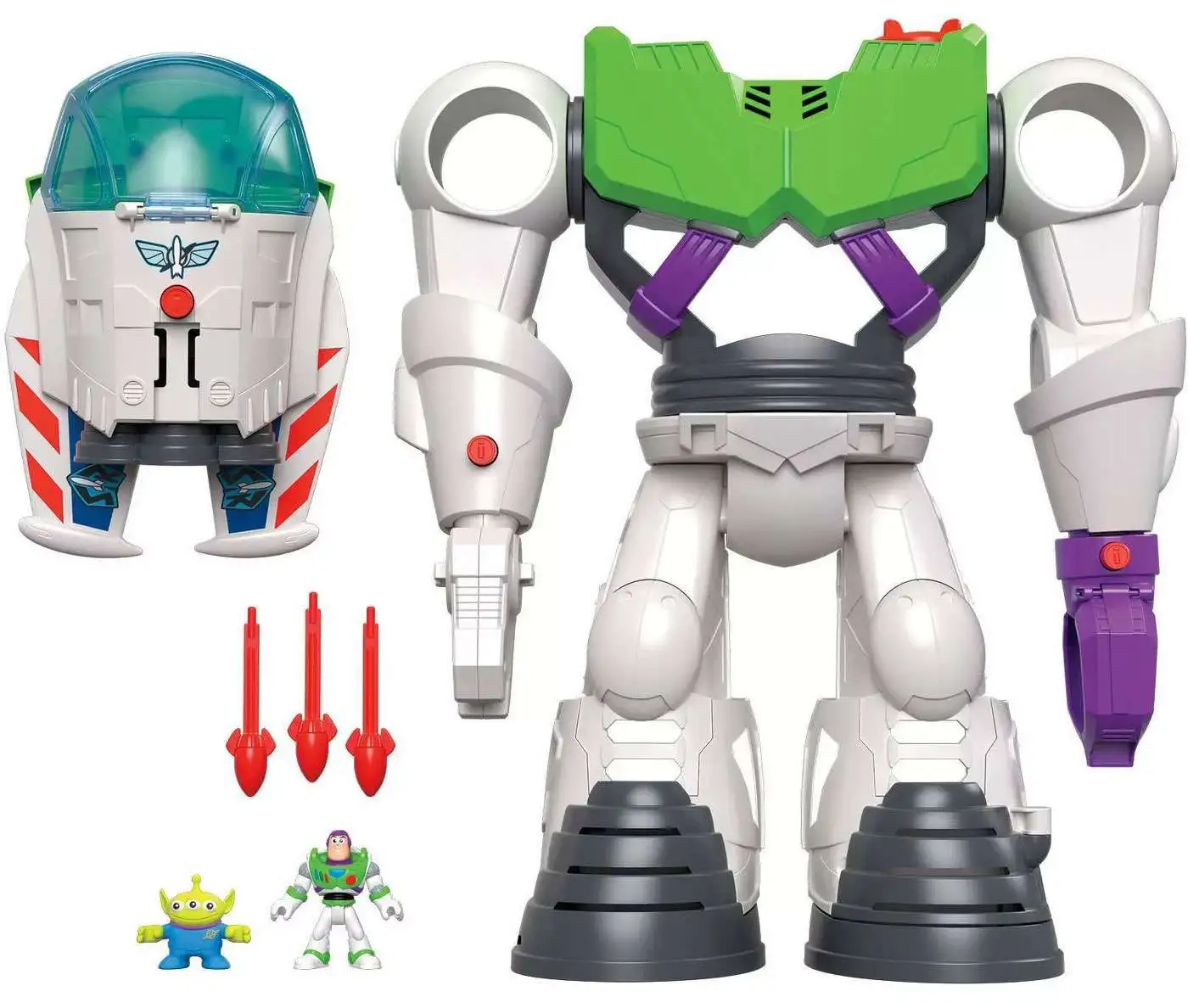 Brand new ❤️ Fisher Price Disney / Pixar Imaginext Toy Story 4 Buzz Lightyear Robot Playset ✨ 5 Brand new ❤️ Fisher Price Disney / Pixar Imaginext Toy Story 4 Buzz Lightyear Robot Playset ✨ - Image 5