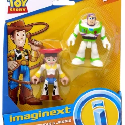 Best Sale ❤️ Fisher Price Disney / Pixar Imaginext Toy Story Buzz Lightyear & Jessie Figure Set 😀