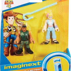 Discount ✨ Fisher Price Disney / Pixar Imaginext Toy Story 4 Combat Carl & Bo Peep Figure Set 🛒