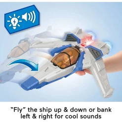 Hot Sale 💯 Disney / Pixar Lightyear Movie Imaginext XL-15 Vehicle [Lights & Sounds] 🔥 -Mezco Toyz Shop imaginextxl15 inset2