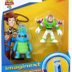 Coupon 😉 Fisher Price Disney / Pixar Imaginext Toy Story 4 Bunny & Buzz Lightyear Figure Set 😍
