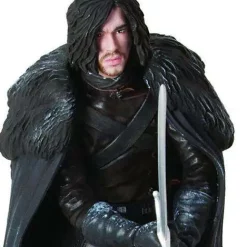 Cheapest ✔️ Game of Thrones Jon Snow 7.5-Inch PVC Statue Figure ✔️ -Mezco Toyz Shop jonsnowfigure inset2