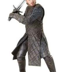 Coupon 😍 Game of Thrones Jon Snow 8-Inch PVC Statue Figure [Battle of the Bastards, Damaged Package] 🛒