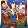 Hot Sale ✨ Toy Story 4 True Talkers Launching Lasso Woody Action Figure ✨