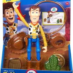 Hot Sale ✨ Toy Story 4 True Talkers Launching Lasso Woody Action Figure ✨