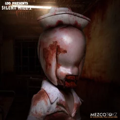 Flash Sale ⭐ Living Dead Dolls Silent Hill 2 LDD Presents Bubble Head Nurse 10-Inch Doll 🔔 -Mezco Toyz Shop lddsilenthillnurse inset3