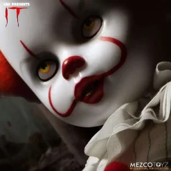 Outlet ❤️ Living Dead Dolls It Movie (2017) LDD Presents Pennywise 10-Inch Doll ⌛ -Mezco Toyz Shop livingdeaddollsit2017pennywise inset3