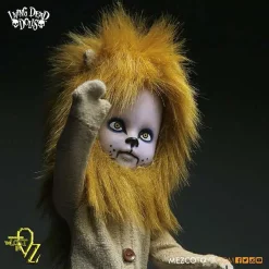 Hot Sale 🔔 Living Dead Dolls Lost In Oz Teddy as The Lion 10-Inch Doll ❤️ -Mezco Toyz Shop livingdeadlion inset2