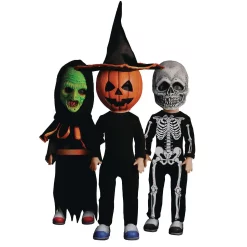 Best deal 👏 Living Dead Dolls Halloween 3: Season of the Witch Trick or Treaters 10-Inch Doll 3-Pack Boxed Set [Witch, Skeleton & Jack-O-Lantern] ⌛