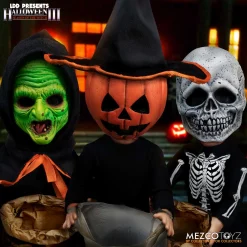 Best deal 👏 Living Dead Dolls Halloween 3: Season of the Witch Trick or Treaters 10-Inch Doll 3-Pack Boxed Set [Witch, Skeleton & Jack-O-Lantern] ⌛ -Mezco Toyz Shop livingdeadseasonwitch inset3