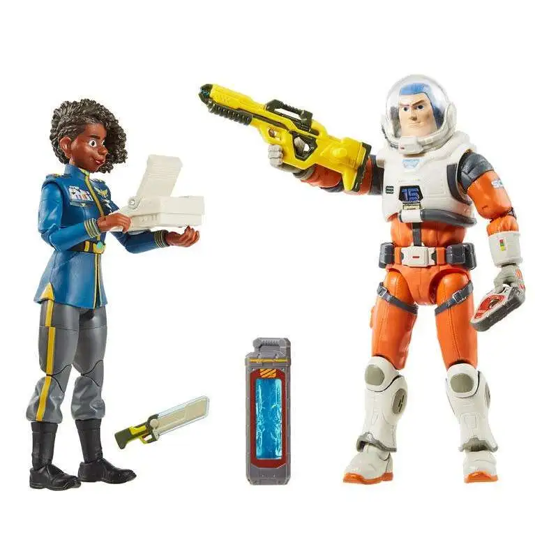 New π Disney / Pixar Lightyear Movie Alpha Class Alisha Hawthorne & Buzz Lightyear Action Figure 2-Pack β€οΈ 2 New π Disney / Pixar Lightyear Movie Alpha Class Alisha Hawthorne & Buzz Lightyear Action Figure 2-Pack β€οΈ - Image 2