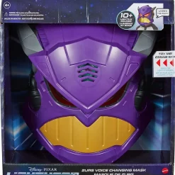 Budget ⭐ Disney / Pixar Lightyear Movie Zurg Voice Changing Mask 🎁 -Mezco Toyz Shop lyzurgelectmask inset3