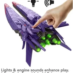 New 💯 Disney / Pixar Lightyear Movie Hyperspeed Series Zurg's Mothership Vehicle 🎉 -Mezco Toyz Shop lyzurgmothership inset2