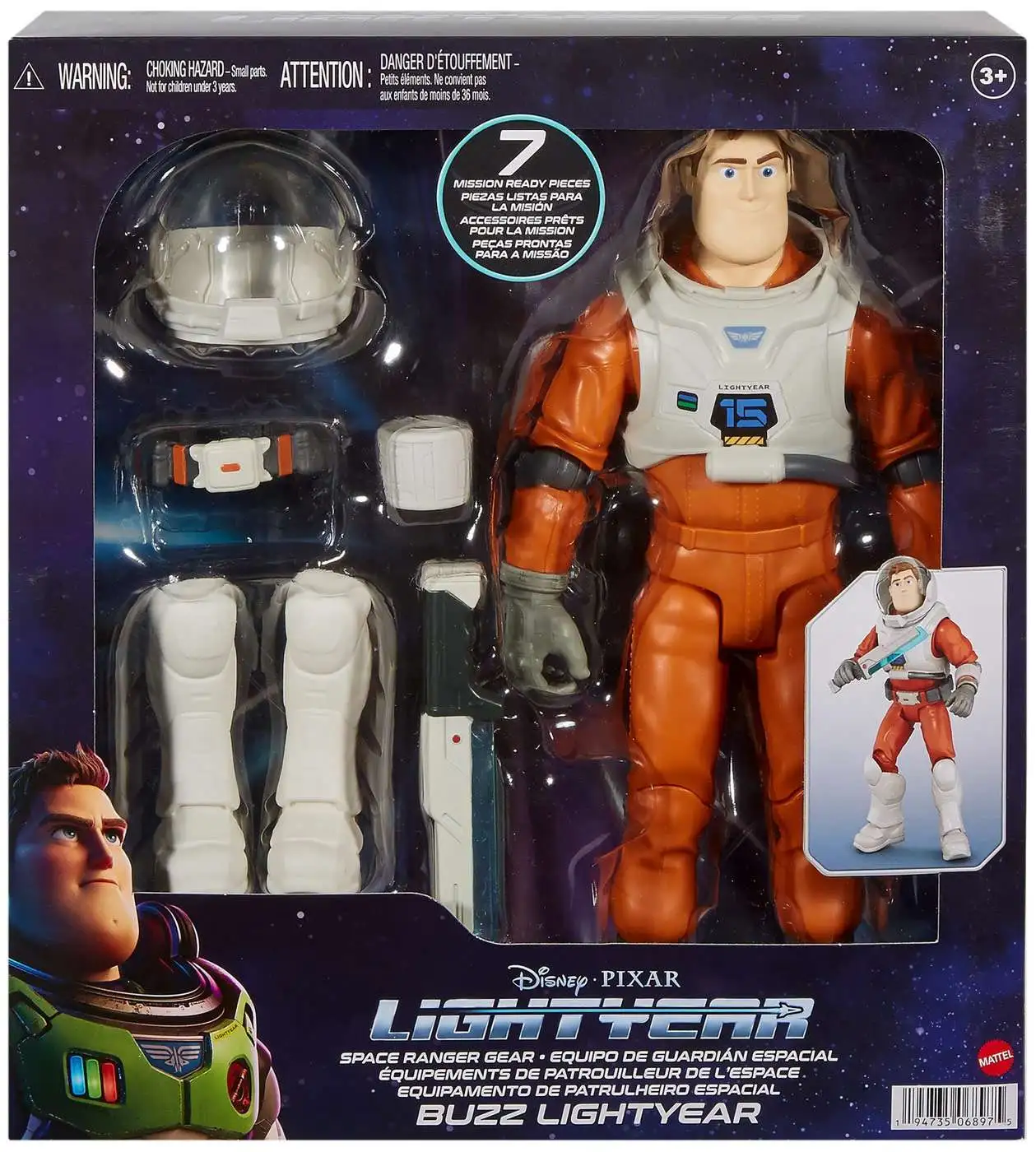 Coupon ⭐ Disney / Pixar Lightyear Movie Space Ranger Gear Buzz Lightyear Action Figure ✨ 1 Coupon ⭐ Disney / Pixar Lightyear Movie Space Ranger Gear Buzz Lightyear Action Figure ✨