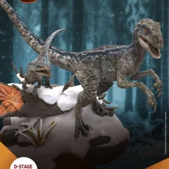 Discount 🛒 Jurassic World Dominion D-Stage Blue & Beta 6-Inch Statue DS-121 (Pre-Order ships January) 💯 -Mezco Toyz Shop may228826 inset3