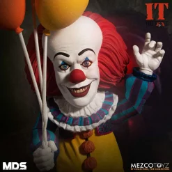 Hot Sale ⌛ IT Movie (1990) MDS Designer Series Pennywise 6-Inch Deluxe Figure [1990] ✔️ -Mezco Toyz Shop mds1990pennywise inset2