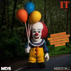 Hot Sale ⌛ IT Movie (1990) MDS Designer Series Pennywise 6-Inch Deluxe Figure [1990] ✔️ -Mezco Toyz Shop mds1990pennywise inset4