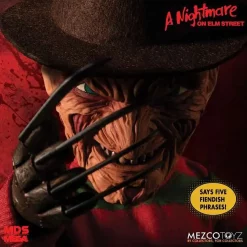 New ⌛ A Nightmare on Elm Street Freddy Krueger Mega Scale TALKING Action Figure 😉 -Mezco Toyz Shop mdsmegascalefreddy inset4