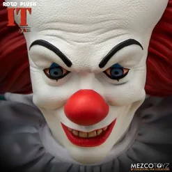 Promo ❤️ IT Movie (1990) MDS Designer Series Pennywise 18-Inch Roto Plush Doll [1990] ⌛ -Mezco Toyz Shop mdspennywise1990 inset3